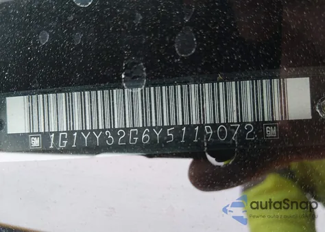 2000 Chevrolet Corvette from USA, damaged, VIN 1G1YY32G6Y5119072